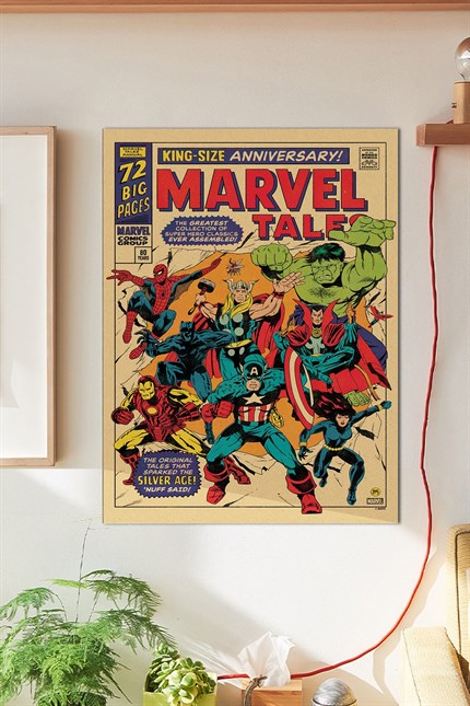 Marvel Duvar Posteri Büyük Boy 45x30 Cm