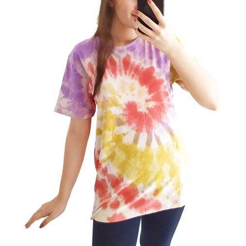 Batik Yıkamalı 3 Renk Unisex T-shirt